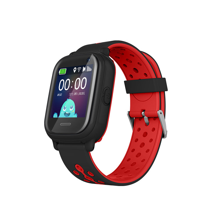 Ceas smartwatch GPS copii TechONE KT04, Negru