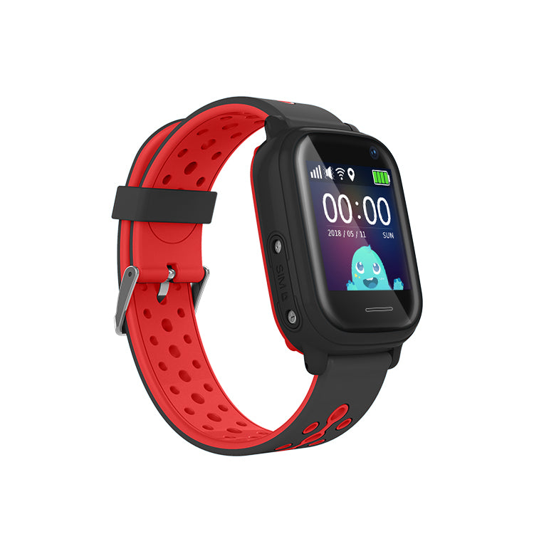 Ceas smartwatch GPS copii TechONE KT04, Negru