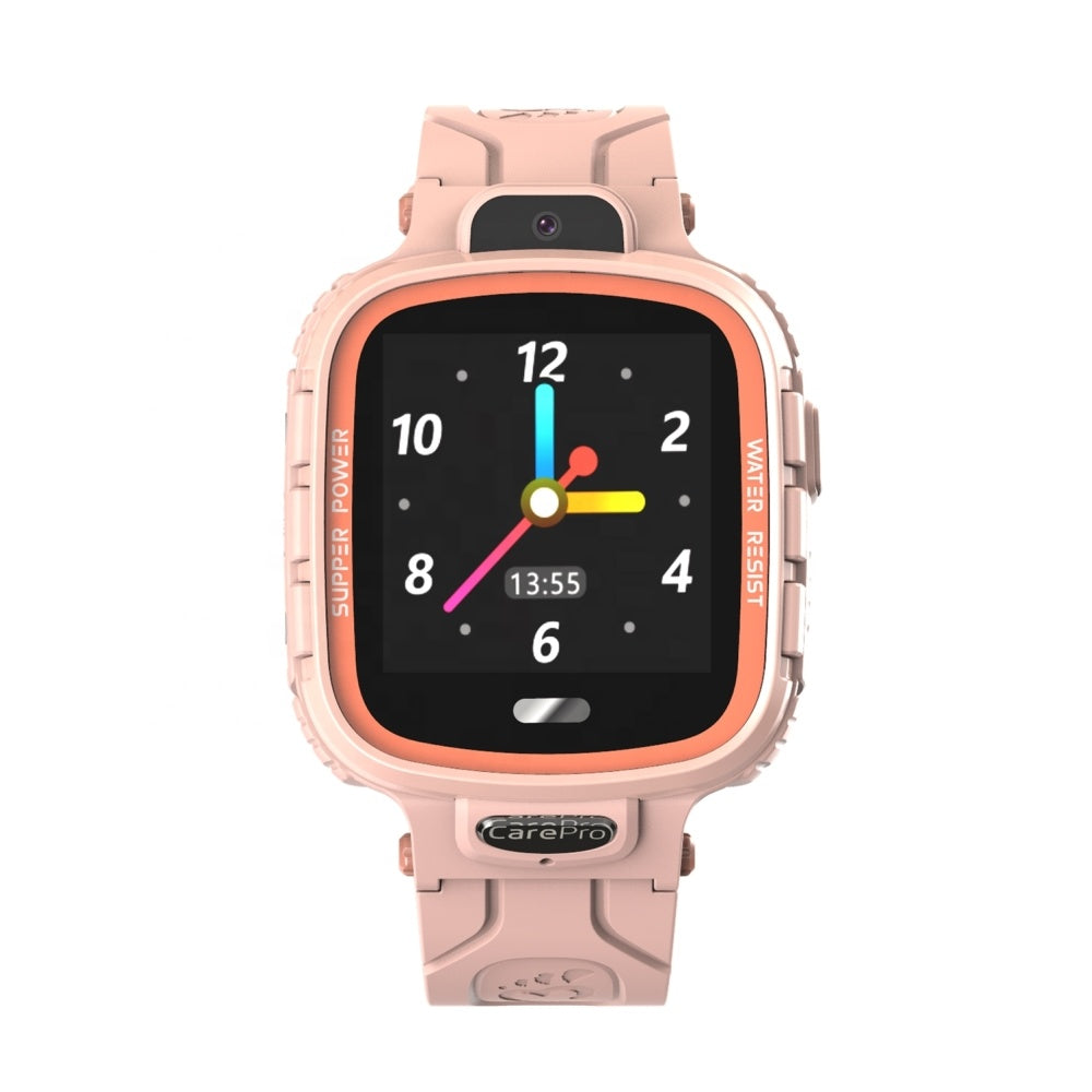 Ceas smartwatch copii GPS TechONE TD26, Roz
