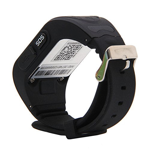 Ceas smartwatch copii GPS Techone Q50, Negru