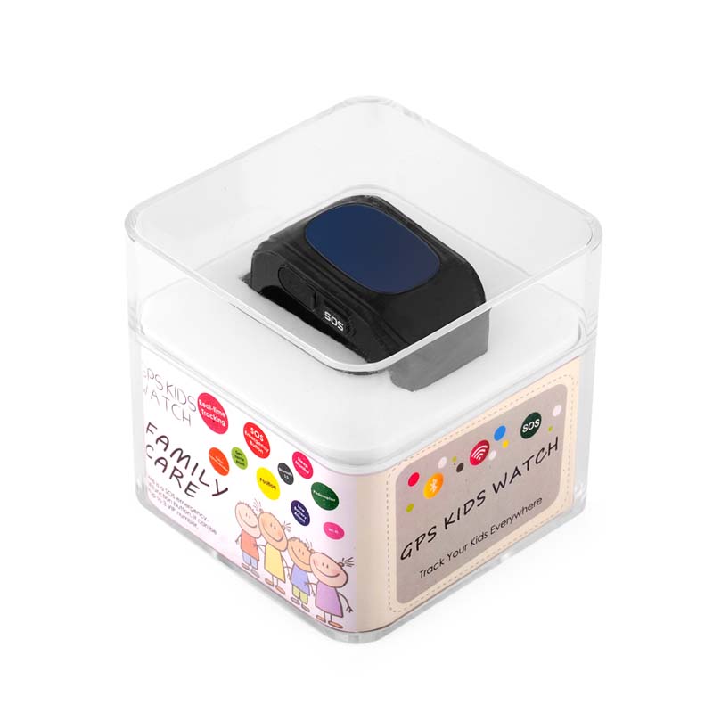 Ceas smartwatch copii GPS Techone Q50, Negru