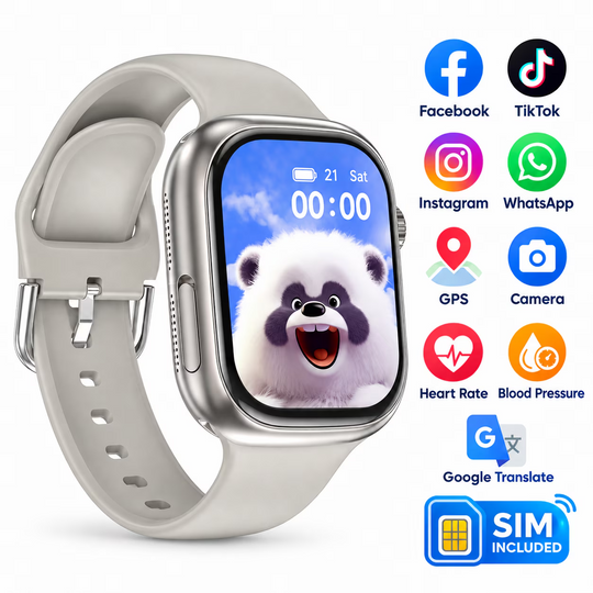 Ceas Smartwatch Copii Cu Localizare GPS Si Telefon Techone T72 Pro Teen Guard, Argintiu