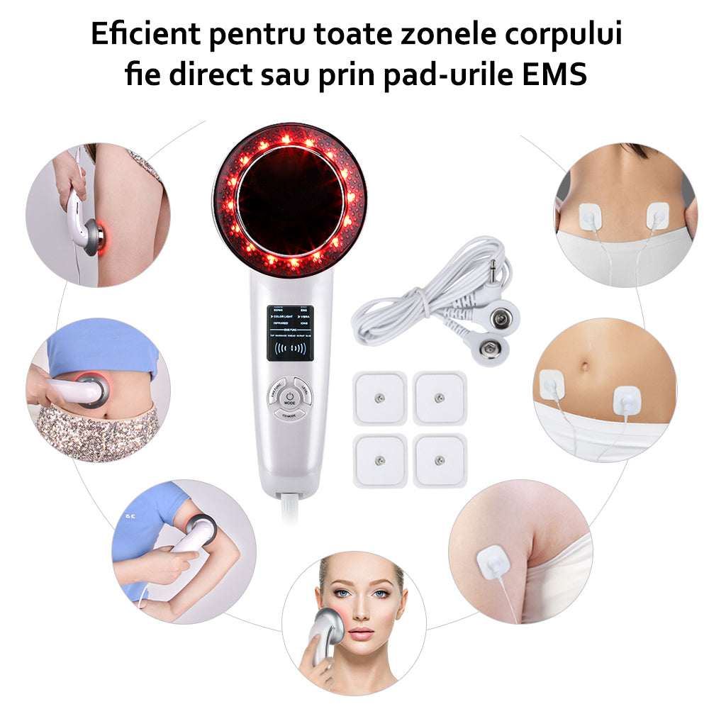 Aparat pentru slabit, anti celulita 6 in 1 Horigen Cavitation Slimming V2