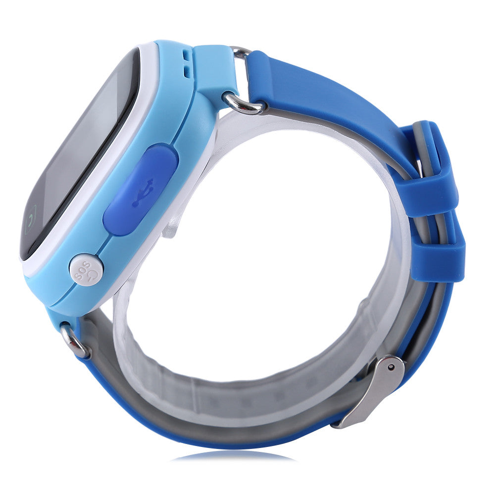 Ceas smartwatch GPS copii TechONE GW100, Albastru