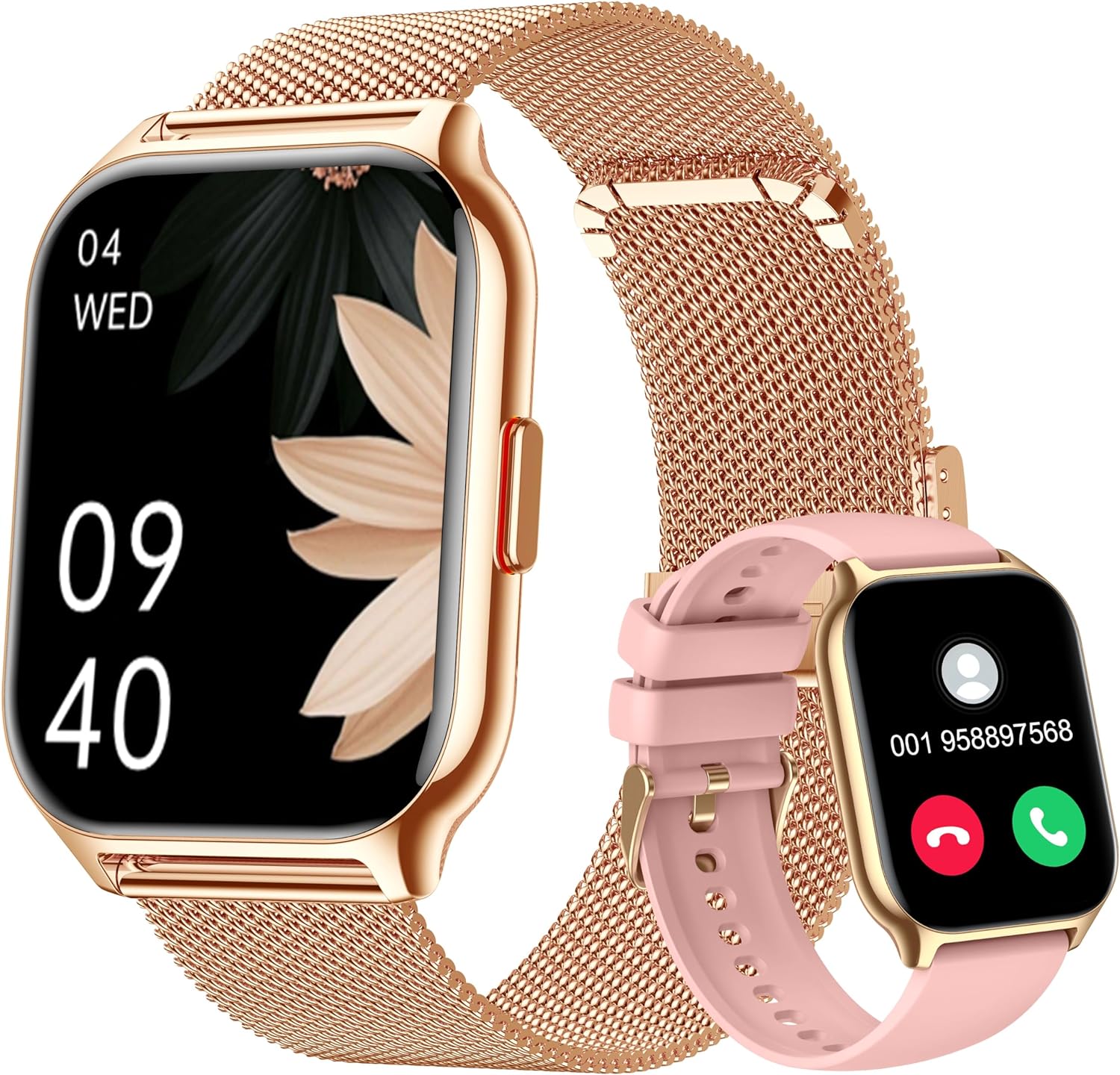 Ceas Smartwatch TechONE Wand Pro, Negru