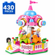 Set de Constructie cu Piese Tip Blocuri Constructie 430 Piese MiniBric Merry-Go-Round, 4566