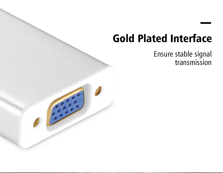 Adaptor DP (Display Port) la VGA TechONE, port Tata-Mama