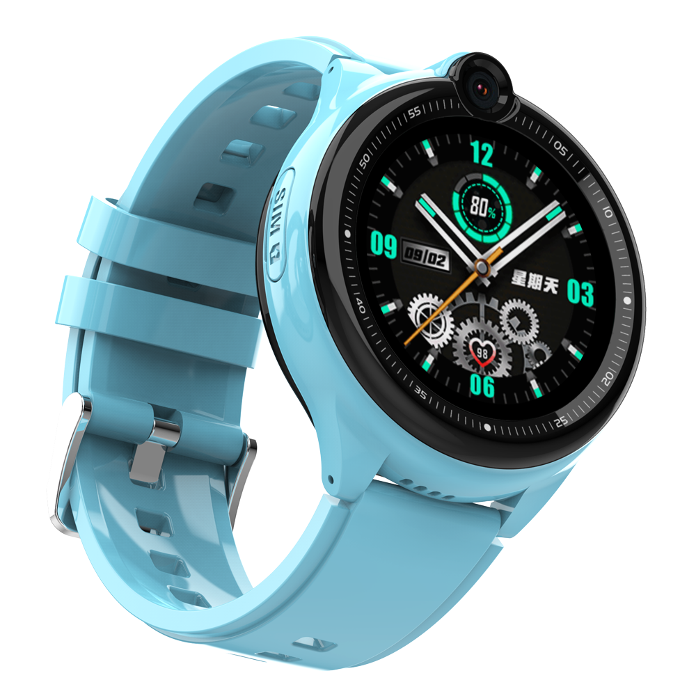 Ceas smartwatch GPS copii Techone™ KT26, Albastru