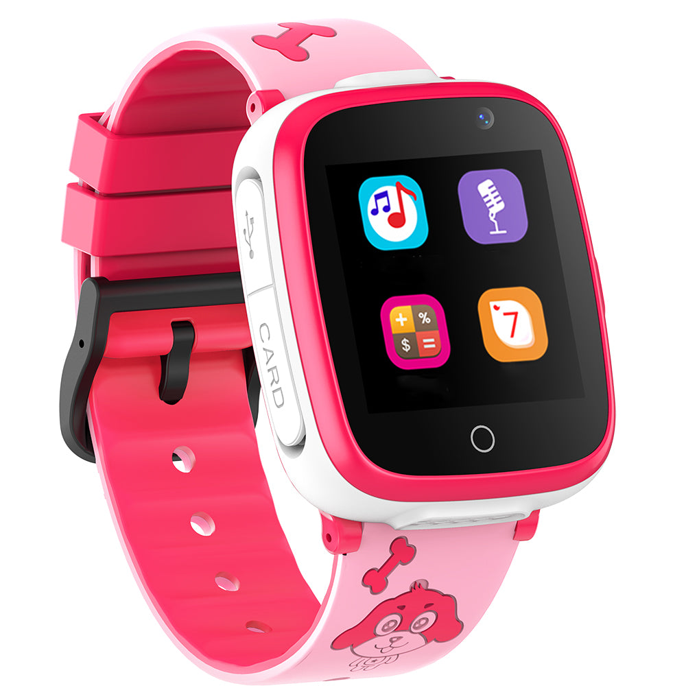Ceas smartwatch copii Techone G3, Roz
