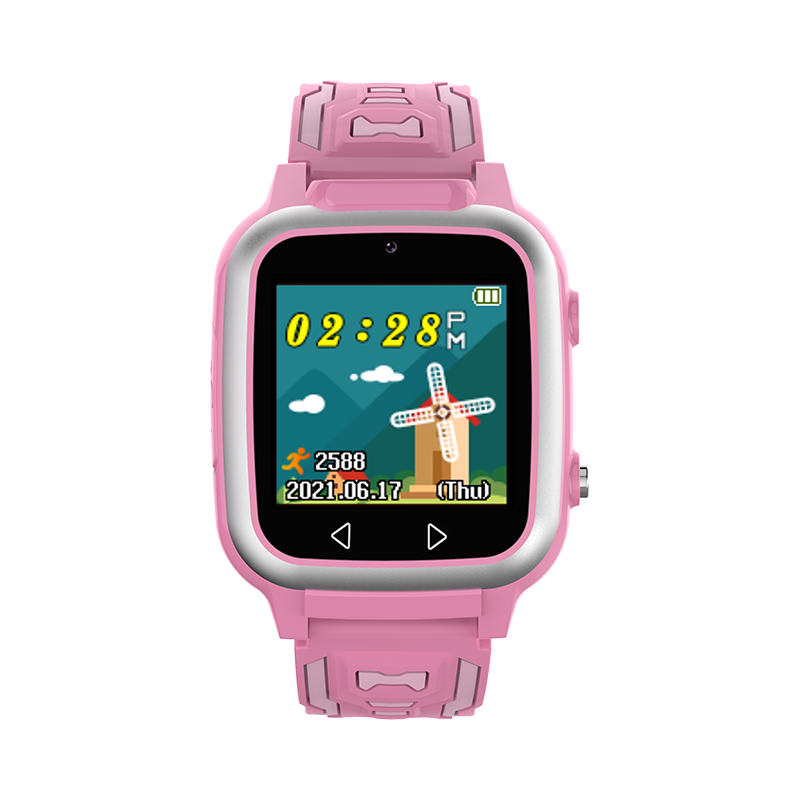 Ceas smartwatch copii Techone Y8, Roz