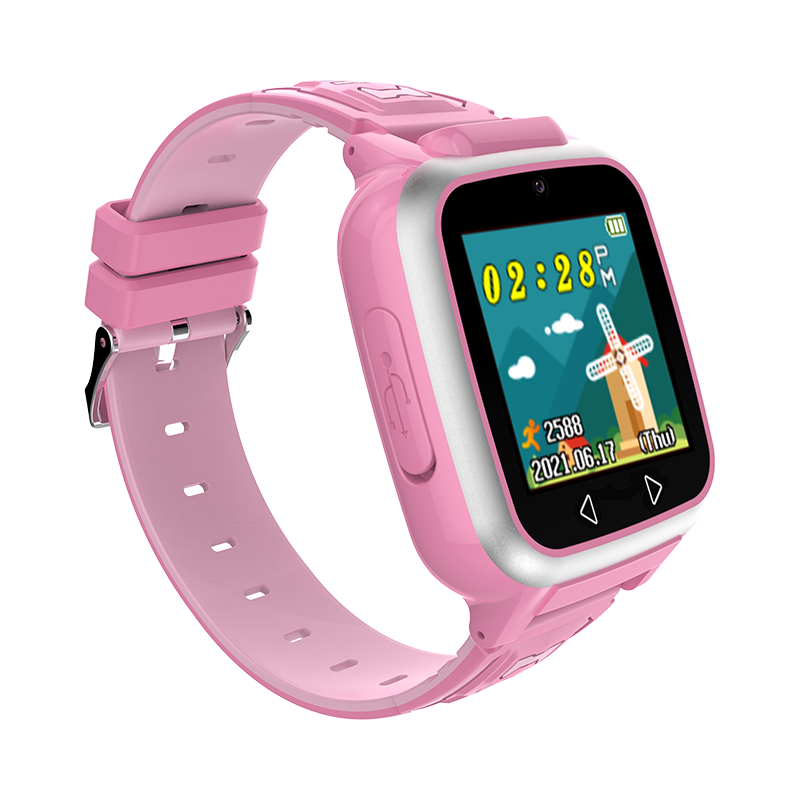 Ceas smartwatch copii Techone Y8, Roz