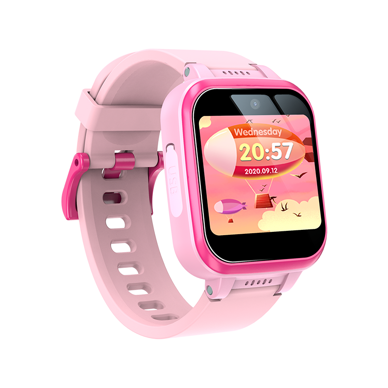 Ceas smartwatch copii Techone Y90, Roz