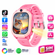 Ceas Smartwatch Copii Cu Localizare GPS Si Telefon Techone T70 Mini Go, Roz