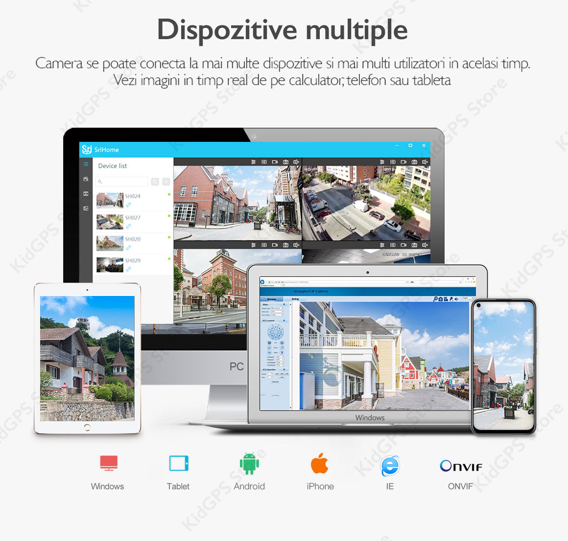 Camera de supraveghere WIFI SriHome SH039B Pro
