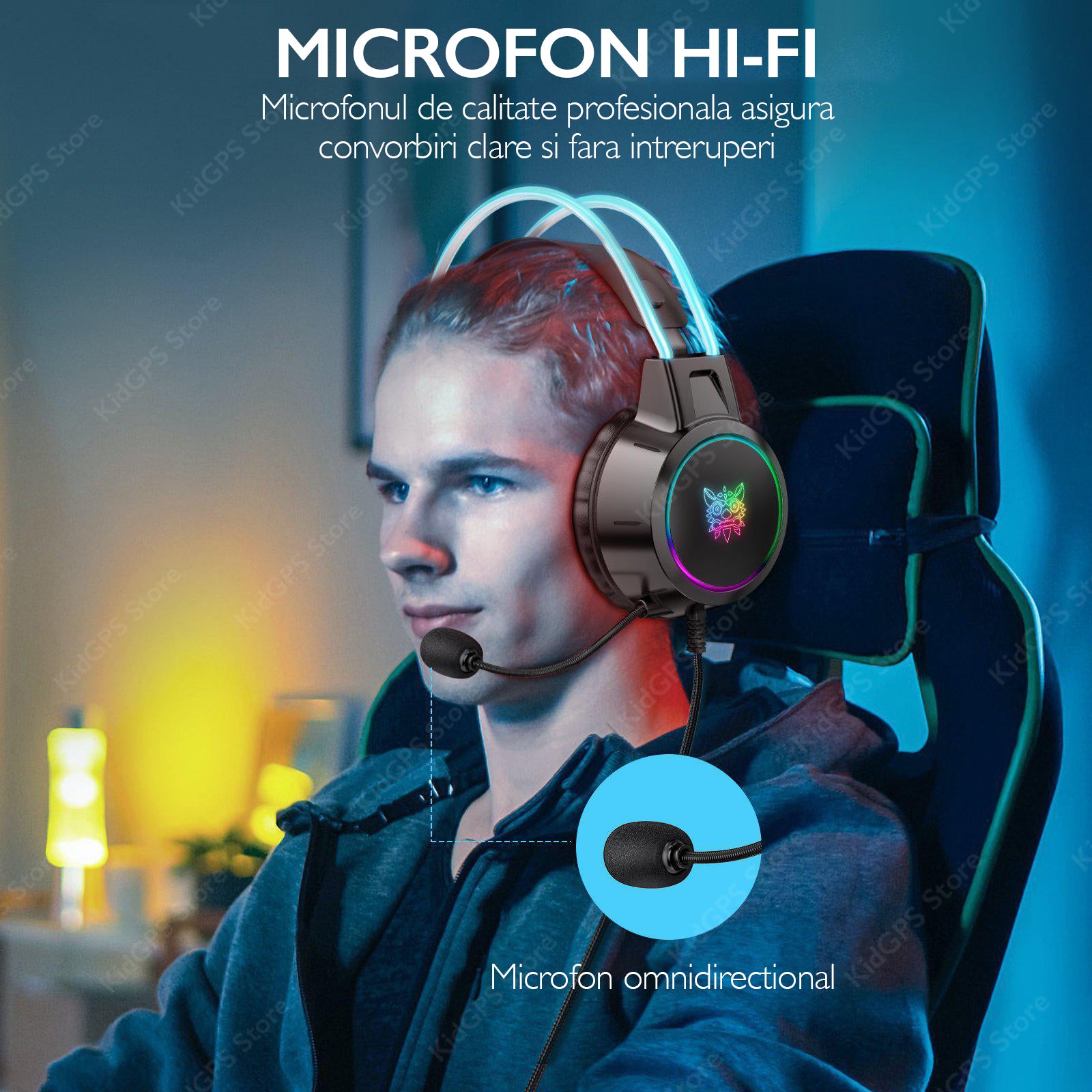 Casti Gaming Profesionale Runmus X15 Pro Legend
