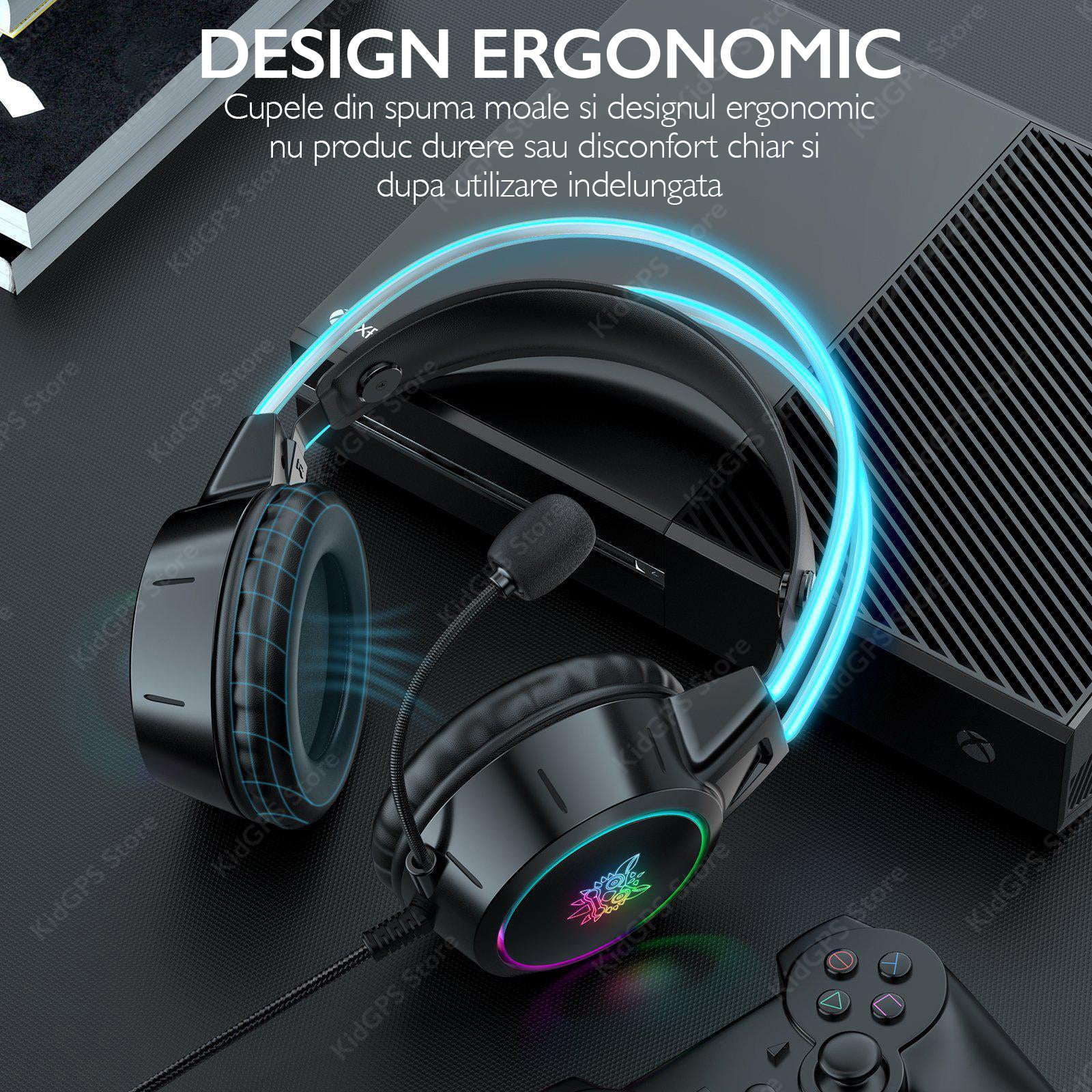 Casti Gaming Profesionale Runmus X15 Pro Legend
