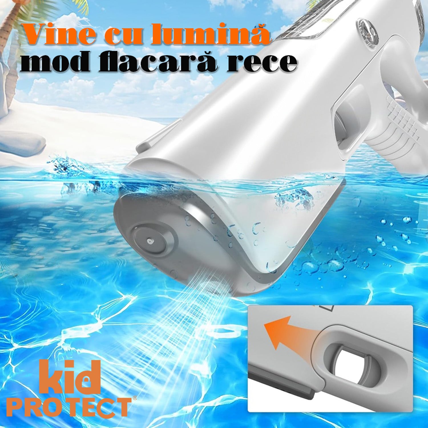 Pistol cu Apa Electric KidProtect SplashForce