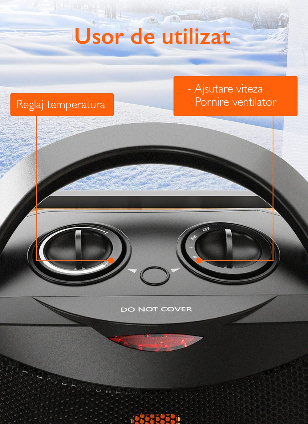 Aeroterma ceramica KD Home Master Heater