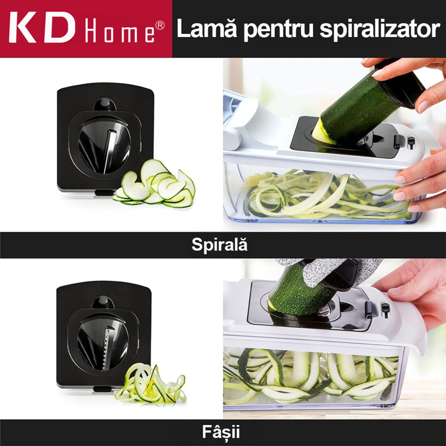 Tocator de Legume 4 in 1 Profesional KD Home ChopMaster