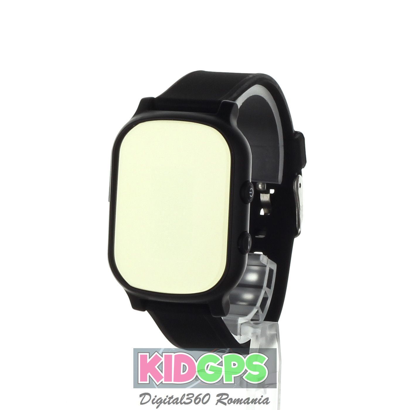 Ceas smartwatch copii sau adultii cu GPS Techon GW700, Negru