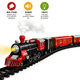 Circuit Trenulet de Jucarie Metalic Electric Retro Copii KidProtect Coaster Express