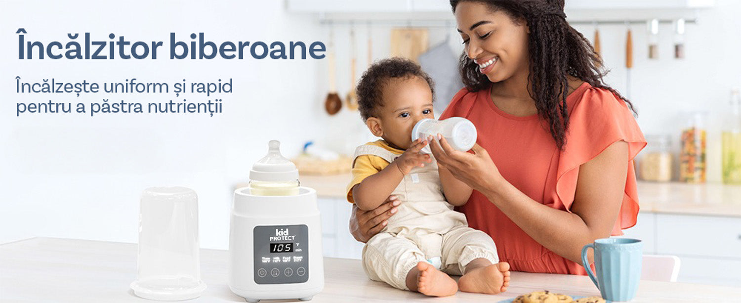 Incalzitor Biberoane si Mancare Multifunctional KidProtect SnuggleHeat
