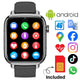 Ceas Smartwatch GPS Copii Cu Localizare Si Telefon Techone® TrackMe KT34 Pro, Negru