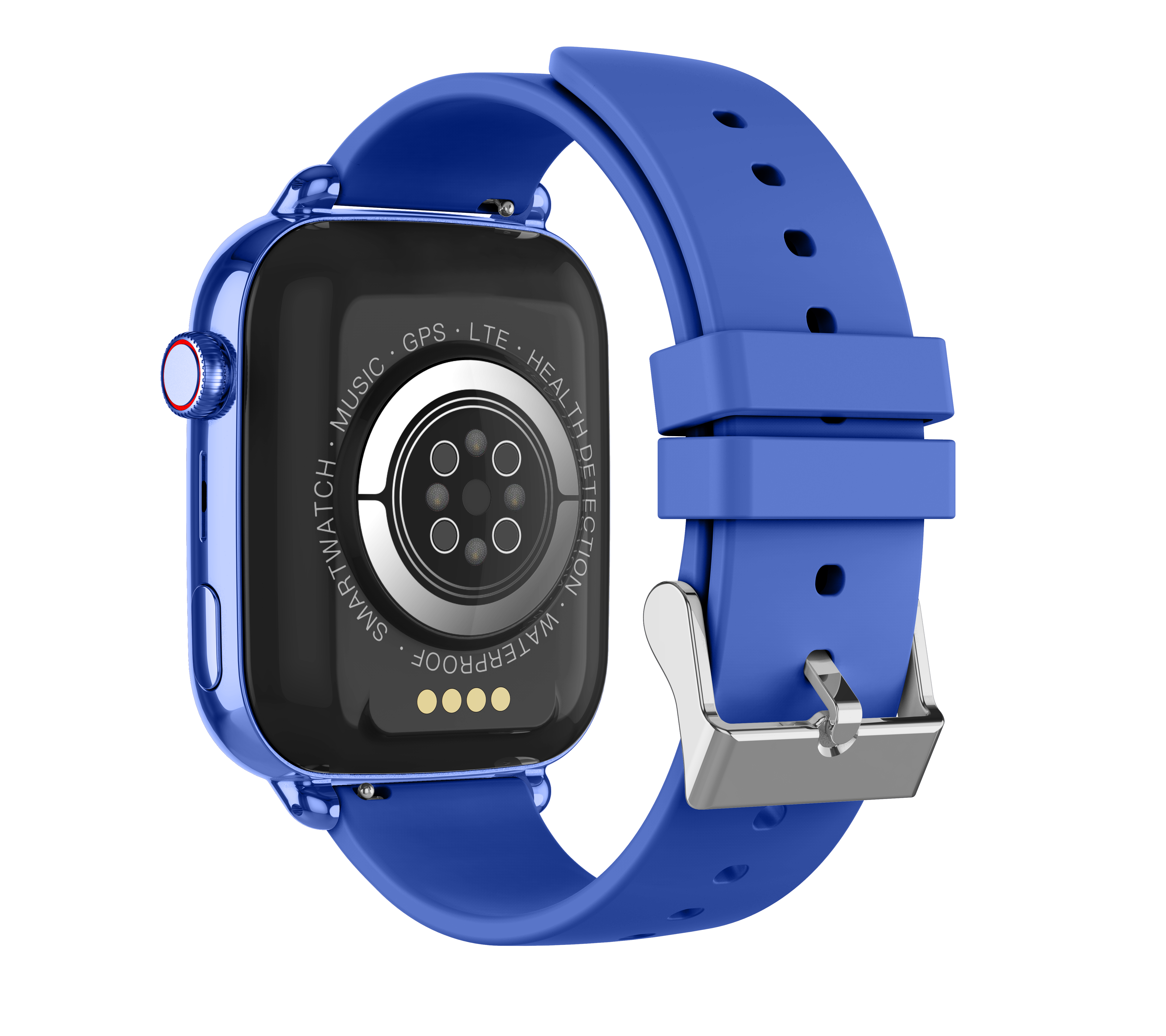 Ceas Smartwatch GPS Copii Cu Localizare Si Telefon Techone TrackMe KT34, Albastru