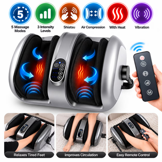 Aparat de Masaj Picioare si Pulpe 2 in 1 Horigen VitaLFeet