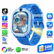 Ceas Smartwatch Copii Cu Localizare GPS Si Telefon Techone T70 Mini Go, Albastru