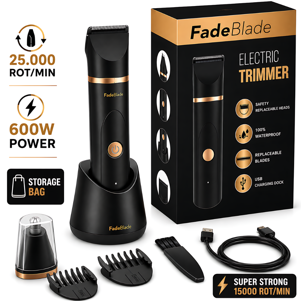 Masina de tuns si aparat de ras FadeBlade Beard Pro – KidGPS Store