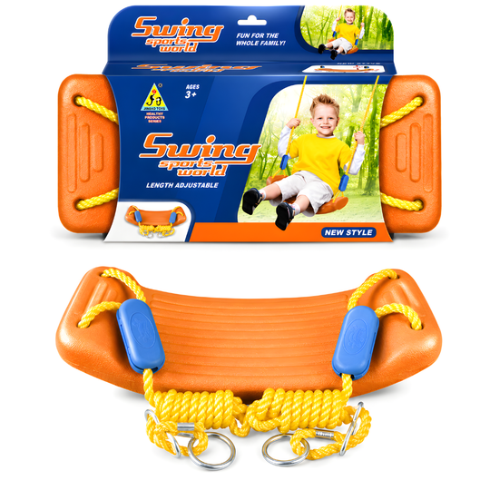 Leagan Pentru Copii KidProtect Sunny Swing, Maro