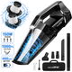 Aspirator de Mana Portabil Cu Acumulator Techone DustJet Pro, Negru