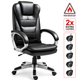 Scaun De Birou Directorial Ergonomic KD Home Prestige Comfort A59, Negru