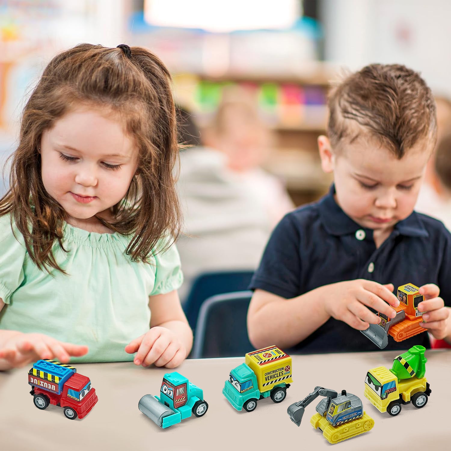 Set 24 Masinute Pentru Copii, KidProtect All Round Cars