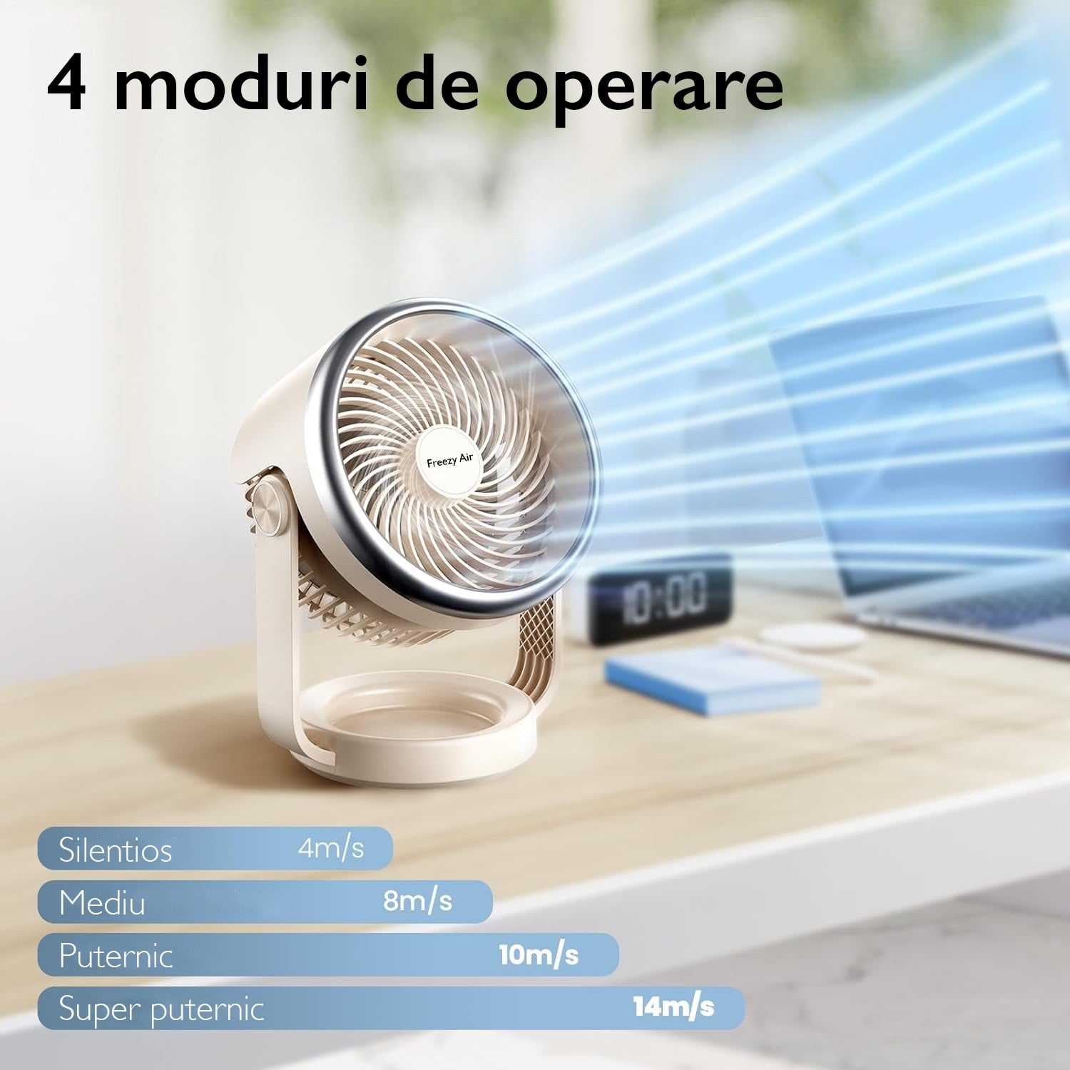 Ventilator Portabil De Birou Freezy Air® AeroCool Pro