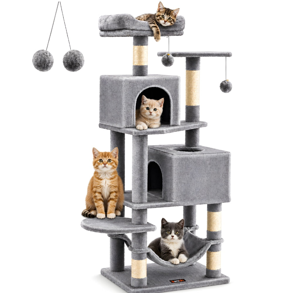 Ansamblu Joaca Pentru Pisici KD Home FelineHaven Tower – KidGPS Store