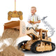 Buldozer Super Realist Cu Telecomanda Pentru Copii KidProtect PowerTrack Dozer