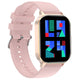 Ceas Smartwatch TechONE HK26 Sporty, Auriu