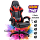 Scaun Gaming Ergonomic KD Home ShadowStrike X2, Rosu