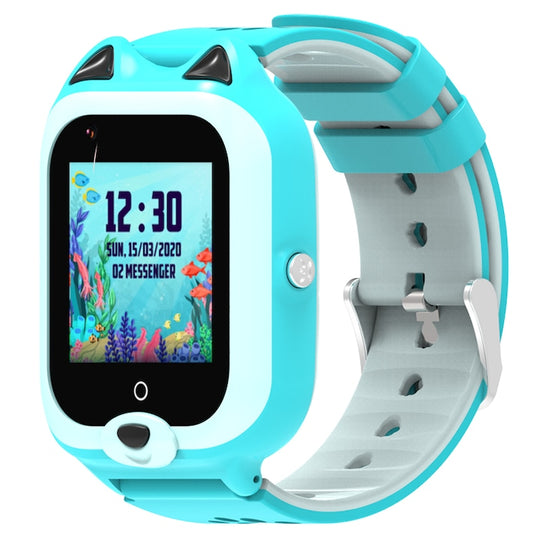 Ceas smartwatch GPS copii Techone KT22+ Pro 4G, Albastru