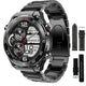 Ceas Smartwatch Barbati TechONE HW5 Plus Aquarace, Negru