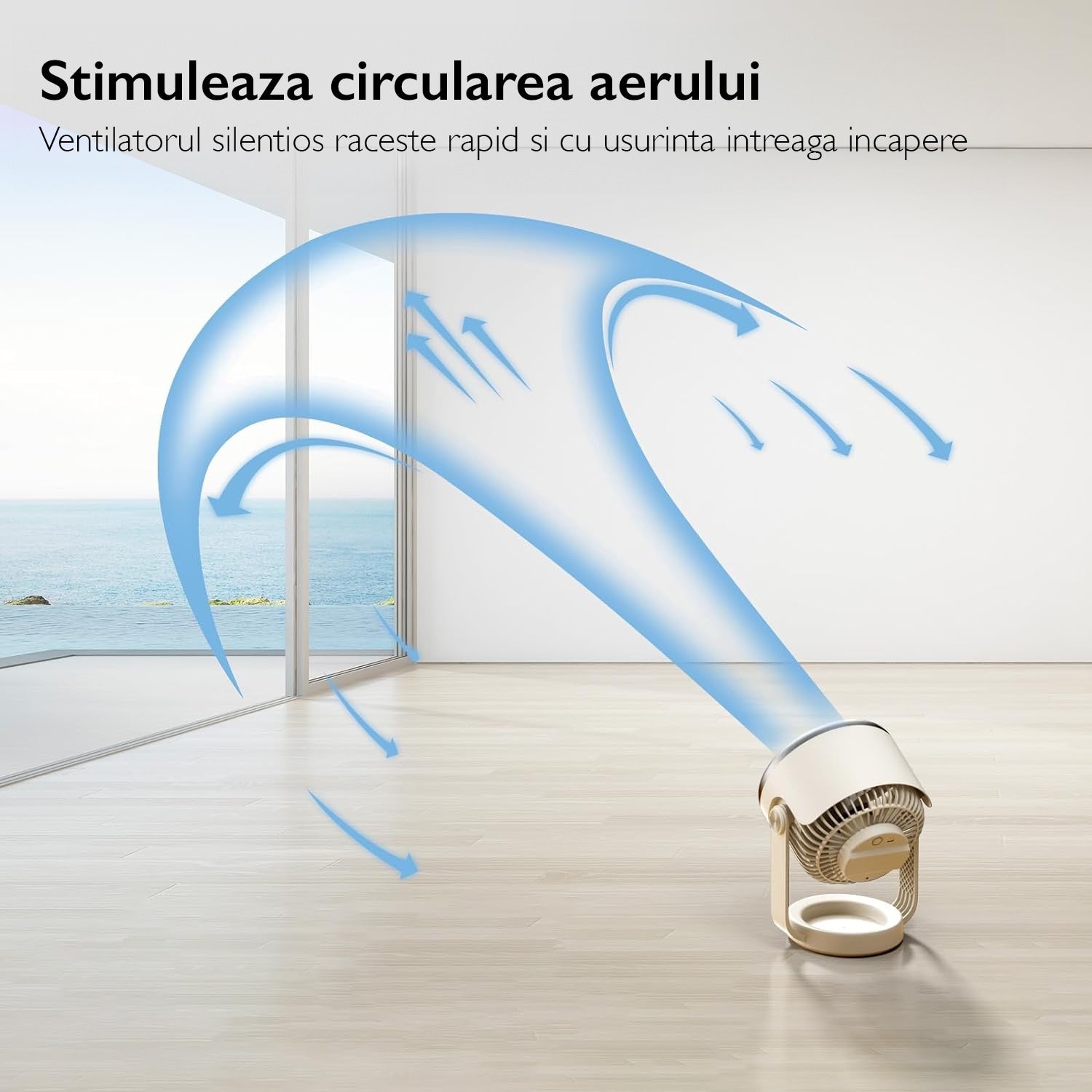 Ventilator Portabil De Birou Freezy Air® AeroCool Pro