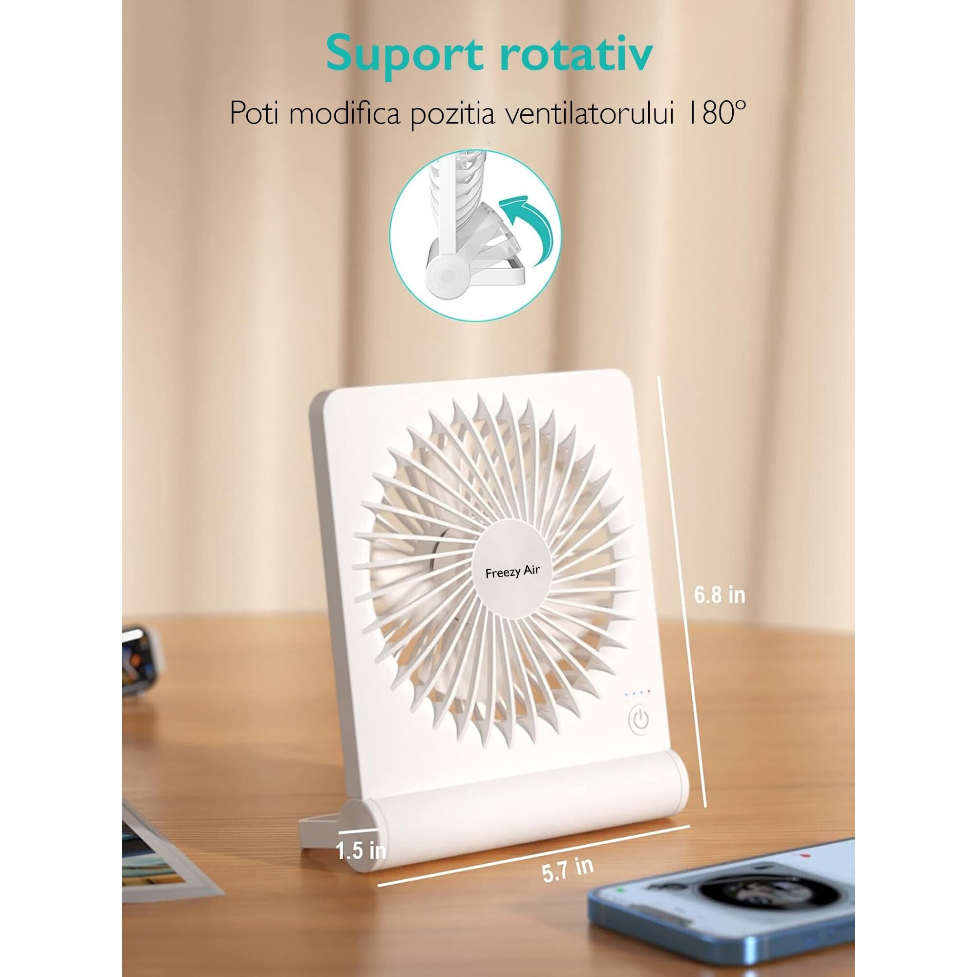 Ventilator Portabil De Birou Freezy Air® CoolMaster Edge