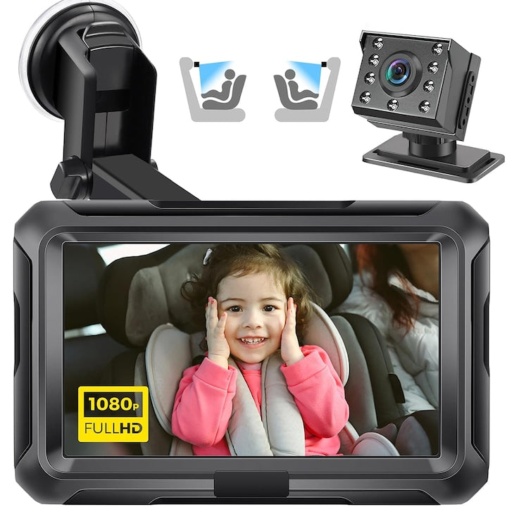 Monitor Video Auto Bebelusi si Copii Loosafe Baby Guard
