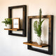 Set 2 Rafturi Din Lemn KD Home WoodCraft