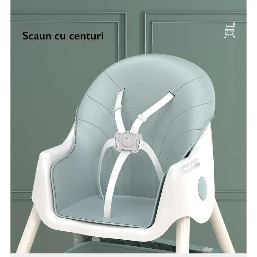 Scaun de Masa 3 in 1 pentru Bebelusi si Copii, KidProtect