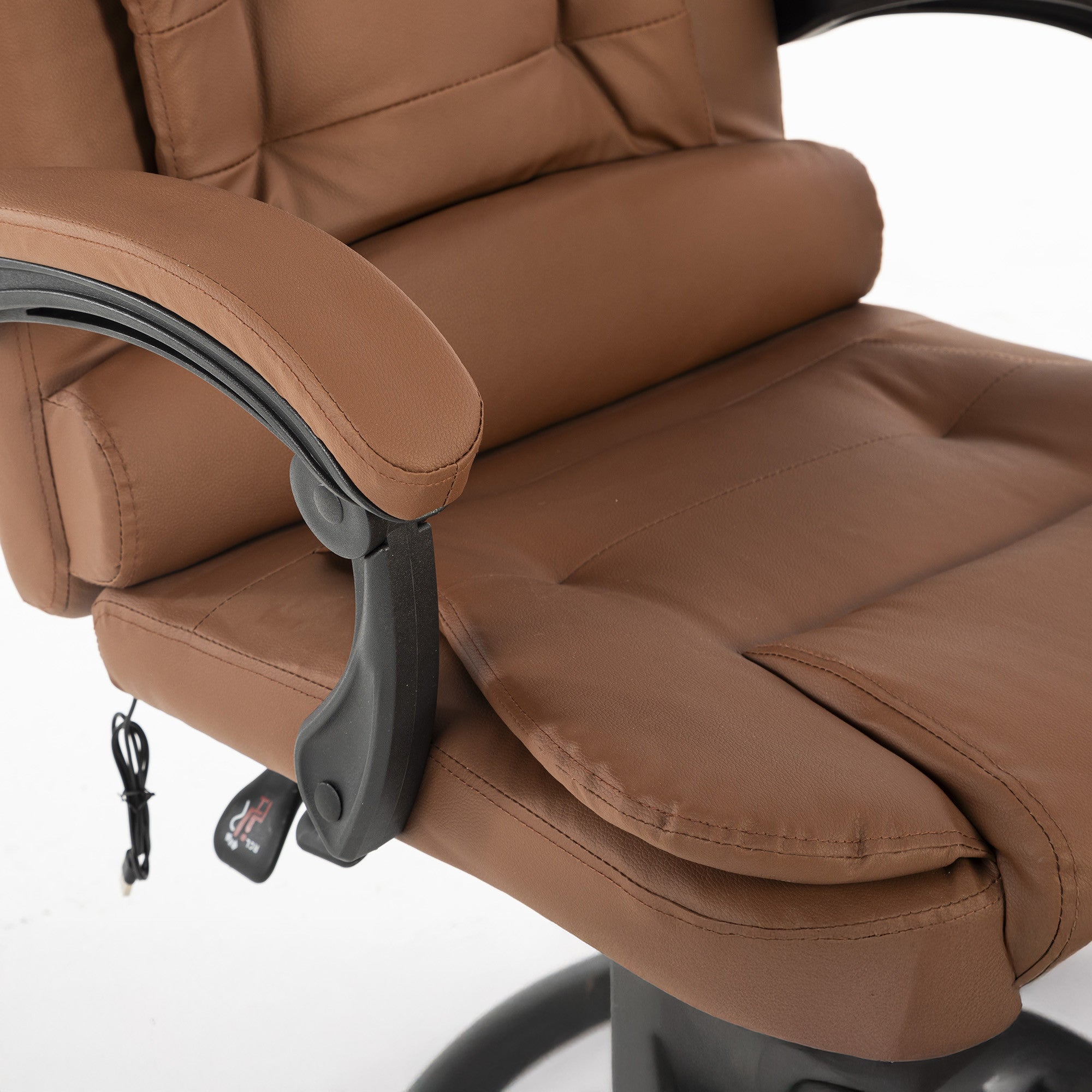 Scaun De Birou Directorial Ergonomic KD Home® ErgoLux Prime, Maro