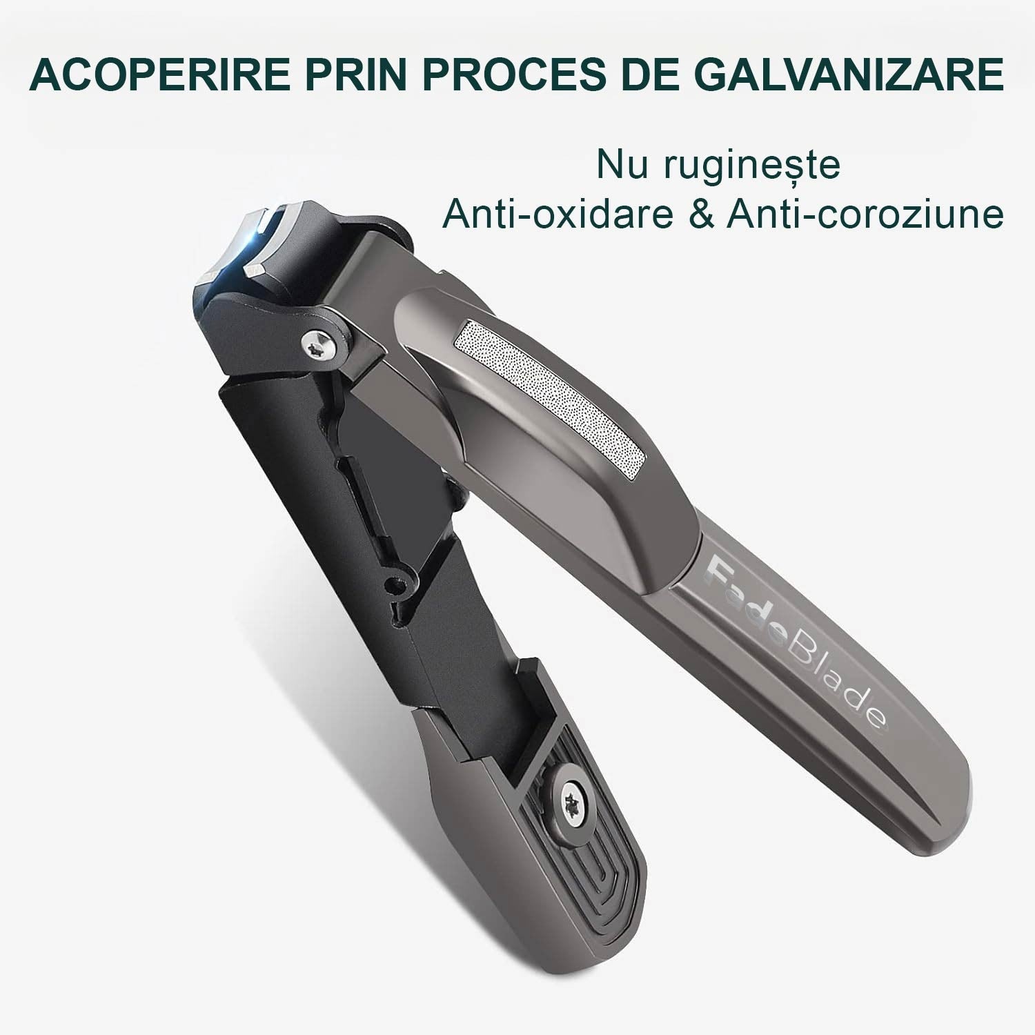 Clestisor Unghii Tip Unghiera Profesional FadeBlade NailAura Pro