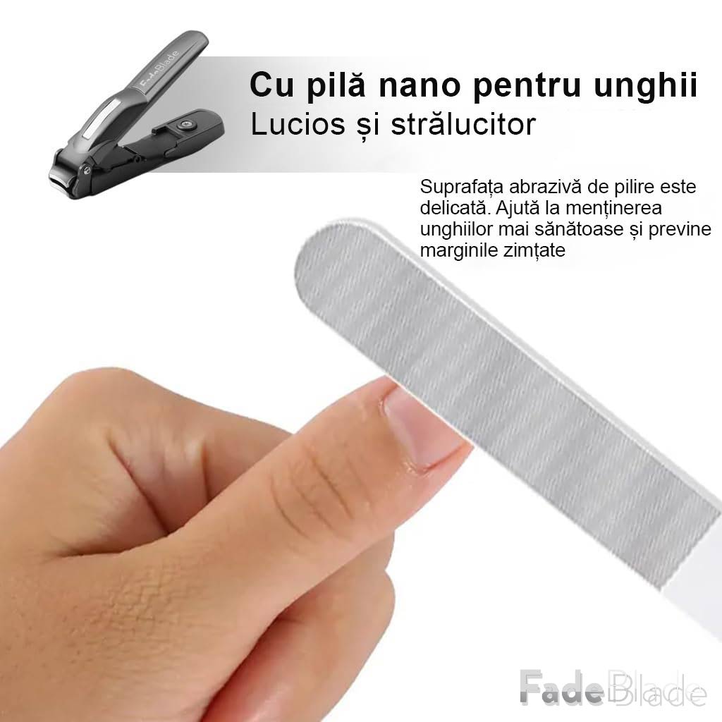 Clestisor Unghii Tip Unghiera Profesional FadeBlade NailAura Pro